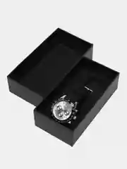 Серебряный часы наручные мужские MEGIR 8104 хронограф