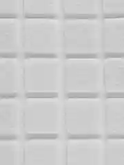 Белый подпятник самоклеящийся 20x20мм, фетр H - 3.5мм, 25 шт