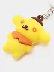 Желтый брелок My Melody, Kuromi, Sinnamoroll
