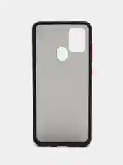 Черный чехол для Samsung A21S матовый