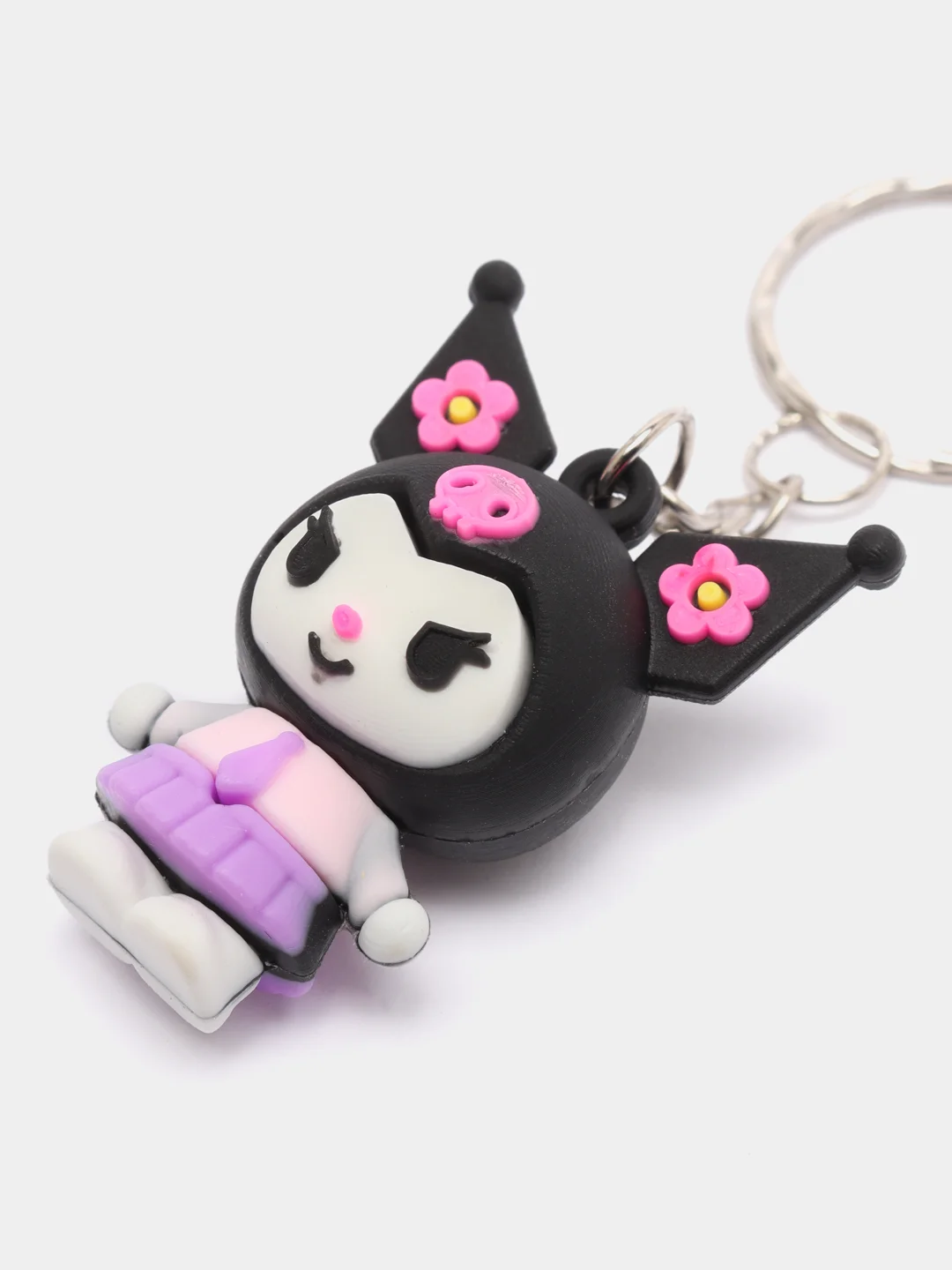 Аметистовый брелок My Melody, Kuromi, Sinnamoroll