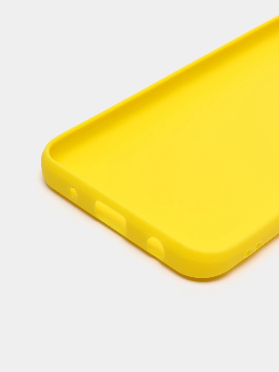 Желтый чехол для Xiaomi Redmi A1 / Redmi A2 (Сяоми Редми А1 / А2) силиконовый, матовый