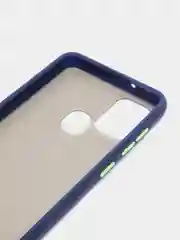 Темно-синий чехол для Samsung A21S матовый