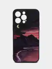 Серый чехол айфон на 11, iPhone 13, 13 Про, Горы, Ландшафт, 6 принтов, чехол iphone 11