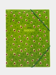 Папка на резинке "Avocado", А4, 500 мкм