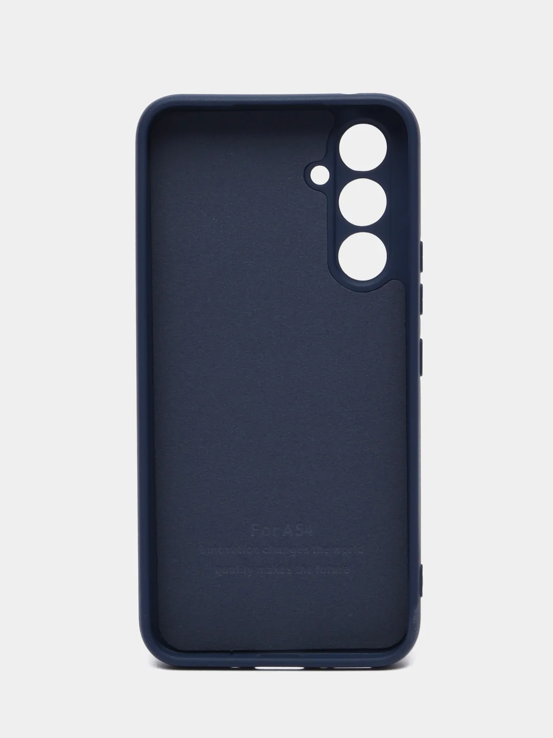 Темно-синий чехол силиконовый для Samsung Galaxy A54 / Самсунг Галакси А54 Silicone Cover