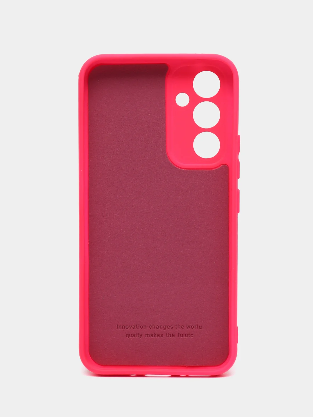 Тёмно-розовый чехол силиконовый для Samsung Galaxy A54 / Самсунг Галакси А54 Silicone Cover