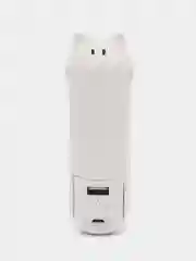 Вентилятор ручной Ealdom ET-F03, power bank 2000mAh, с фонариком, белый