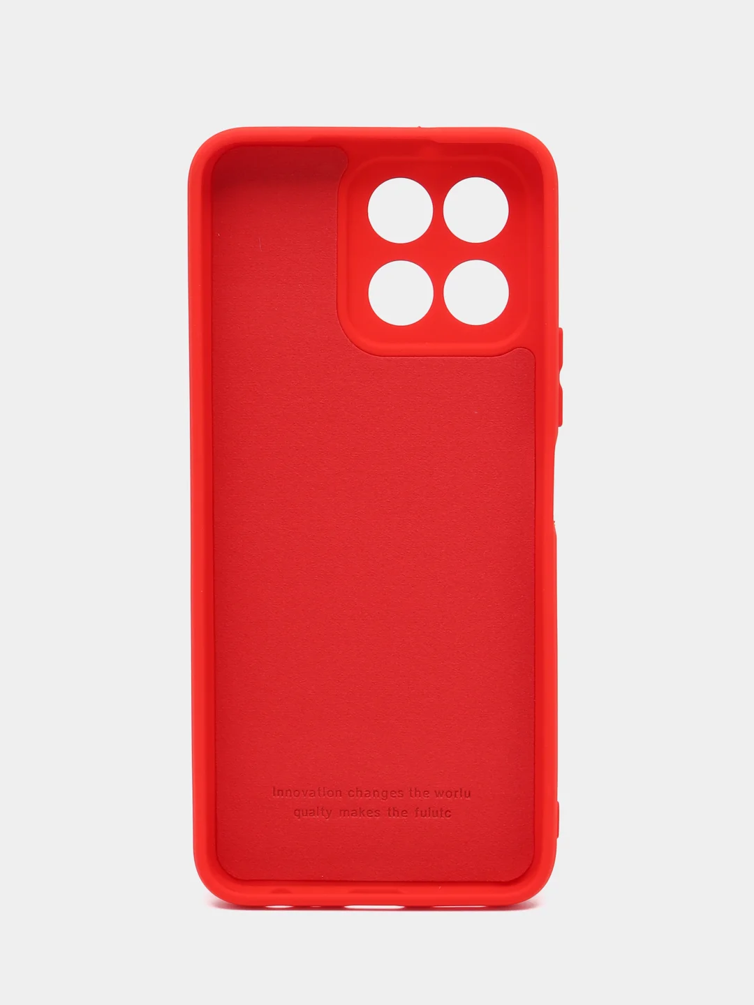 Красный чехол силиконовый для Honor X6, Honor X8 5G / Хонор Х6, Х8 5Г Silicone Cover