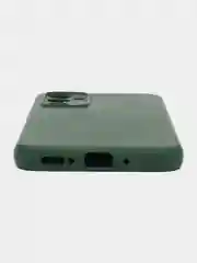 Тёмно-зелёный чехол силиконовый для Samsung Galaxy A54 / Самсунг Галакси А54 Silicone Cover