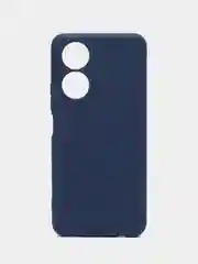 Темно-синий чехол силиконовый для Huawei Honor X7 / Хуавей Хонор Х7 Silicone Cover