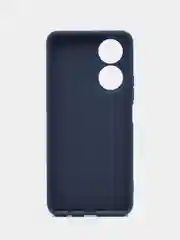 Темно-синий чехол силиконовый для Huawei Honor X7 / Хуавей Хонор Х7 Silicone Cover