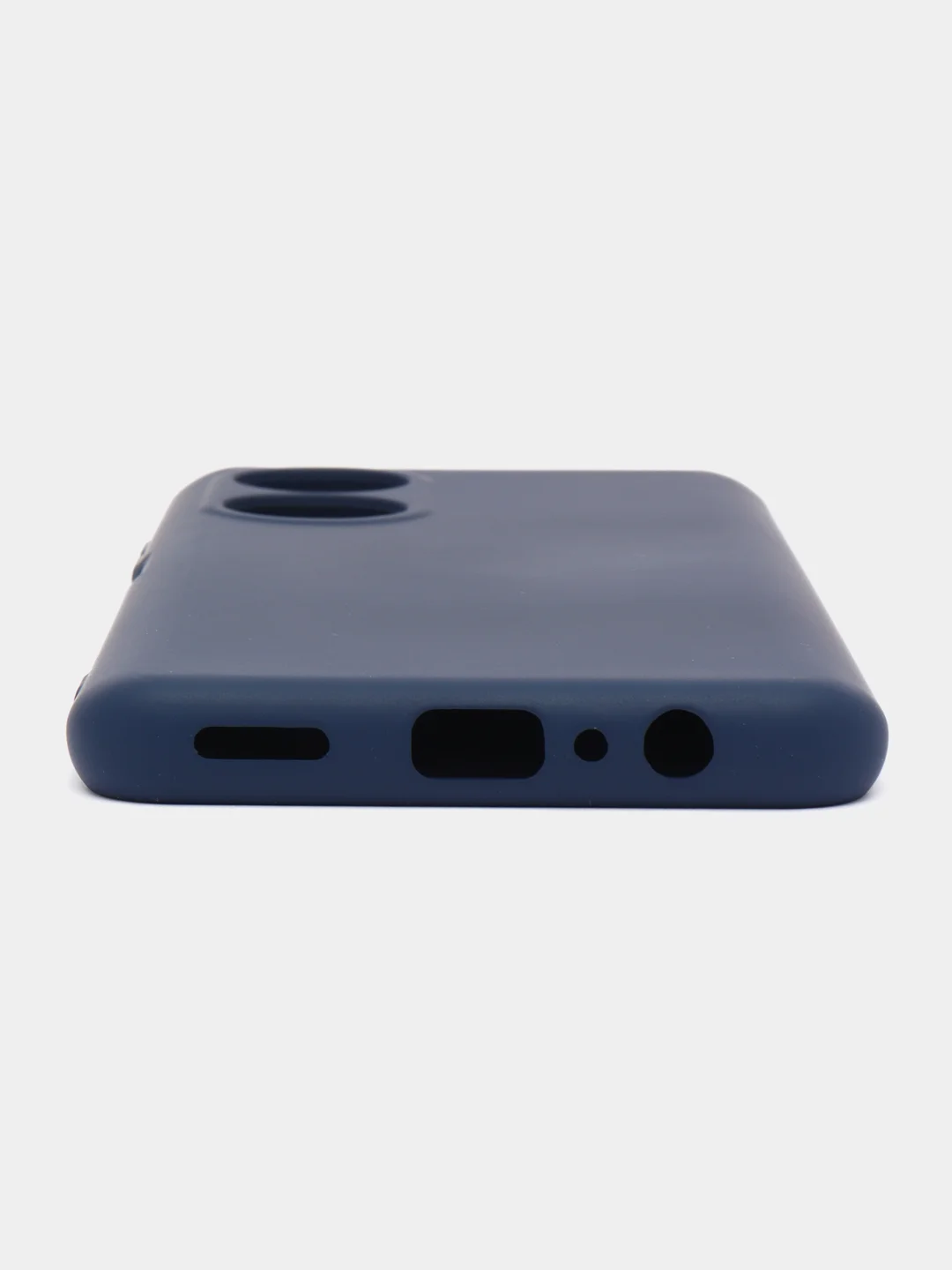 Темно-синий чехол силиконовый для Huawei Honor X7 / Хуавей Хонор Х7 Silicone Cover