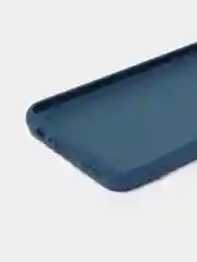Синий чехол силиконовый для Huawei Honor X7 / Хуавей Хонор Х7 Silicone Cover