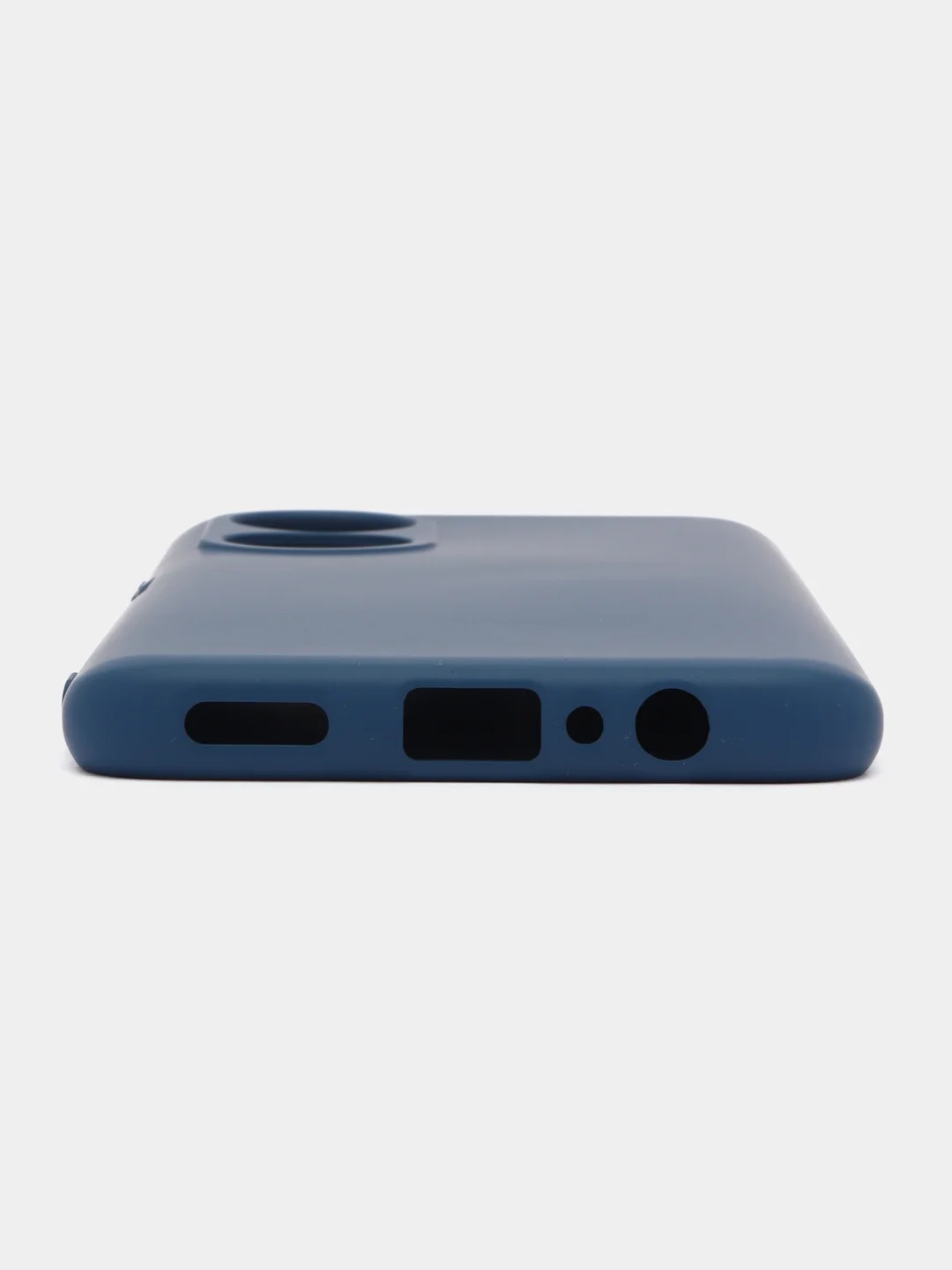 Синий чехол силиконовый для Huawei Honor X7 / Хуавей Хонор Х7 Silicone Cover