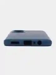 Синий чехол силиконовый для Huawei Honor X7 / Хуавей Хонор Х7 Silicone Cover