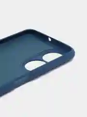 Синий чехол силиконовый для Huawei Honor X7 / Хуавей Хонор Х7 Silicone Cover