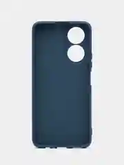 Синий чехол силиконовый для Huawei Honor X7 / Хуавей Хонор Х7 Silicone Cover