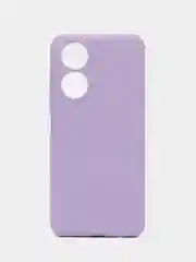 Сиреневый чехол силиконовый для Huawei Honor X7 / Хуавей Хонор Х7 Silicone Cover