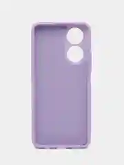 Сиреневый чехол силиконовый для Huawei Honor X7 / Хуавей Хонор Х7 Silicone Cover