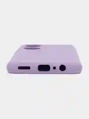 Сиреневый чехол силиконовый для Huawei Honor X7 / Хуавей Хонор Х7 Silicone Cover