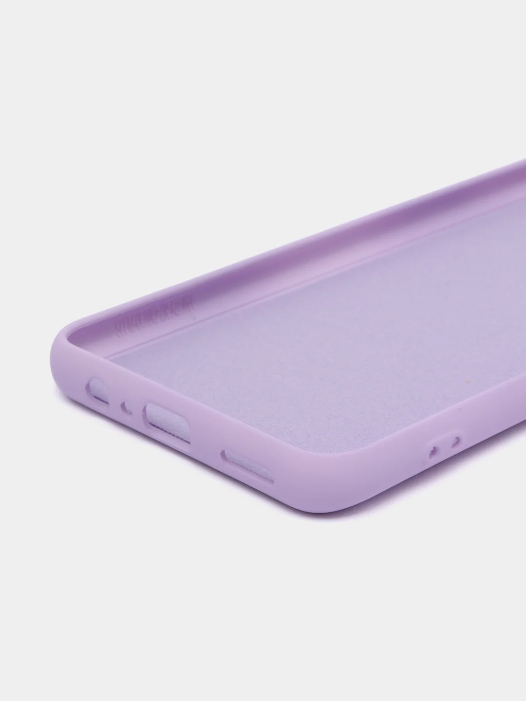 Сиреневый чехол силиконовый для Huawei Honor X7 / Хуавей Хонор Х7 Silicone Cover