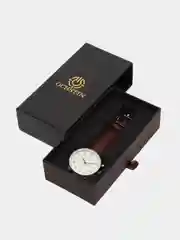 Белый часы наручные мужские OCHSTIN 6050 хронограф