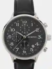 Черный часы наручные мужские OCHSTIN 6050 хронограф