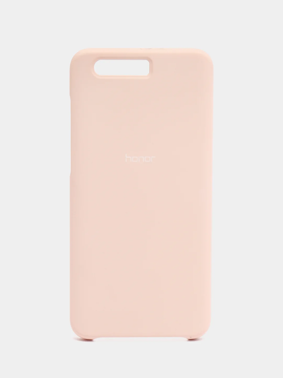 Бежевый силиконовый матовый чехол Honor 9