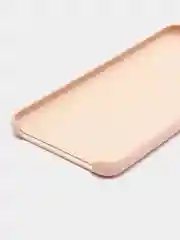 Бежевый силиконовый матовый чехол Honor 9