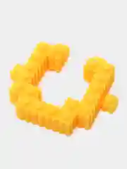 Желтый игрушка конструктор 3D, детский 3D-конструктор "Пикачу"