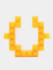 Желтый игрушка конструктор 3D, детский 3D-конструктор "Пикачу"