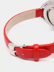 Красный женские кварцевые наручные часы