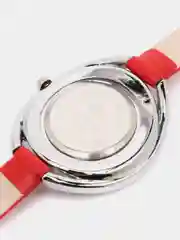 Красный женские кварцевые наручные часы