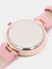 Розовый женские кварцевые часы