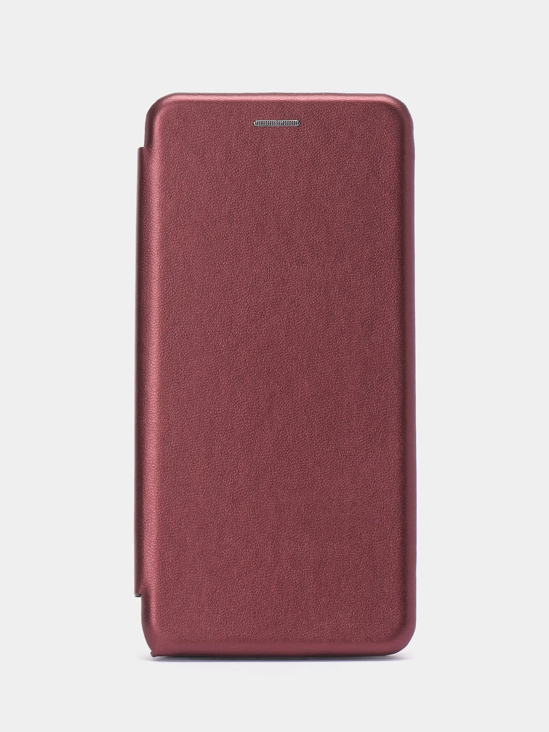 Багровый чехол-книжка для Tecno Spark Go 2023 / Infinix Smart 7 / Smart 7 Plus / Tecno Pop 7 Pro