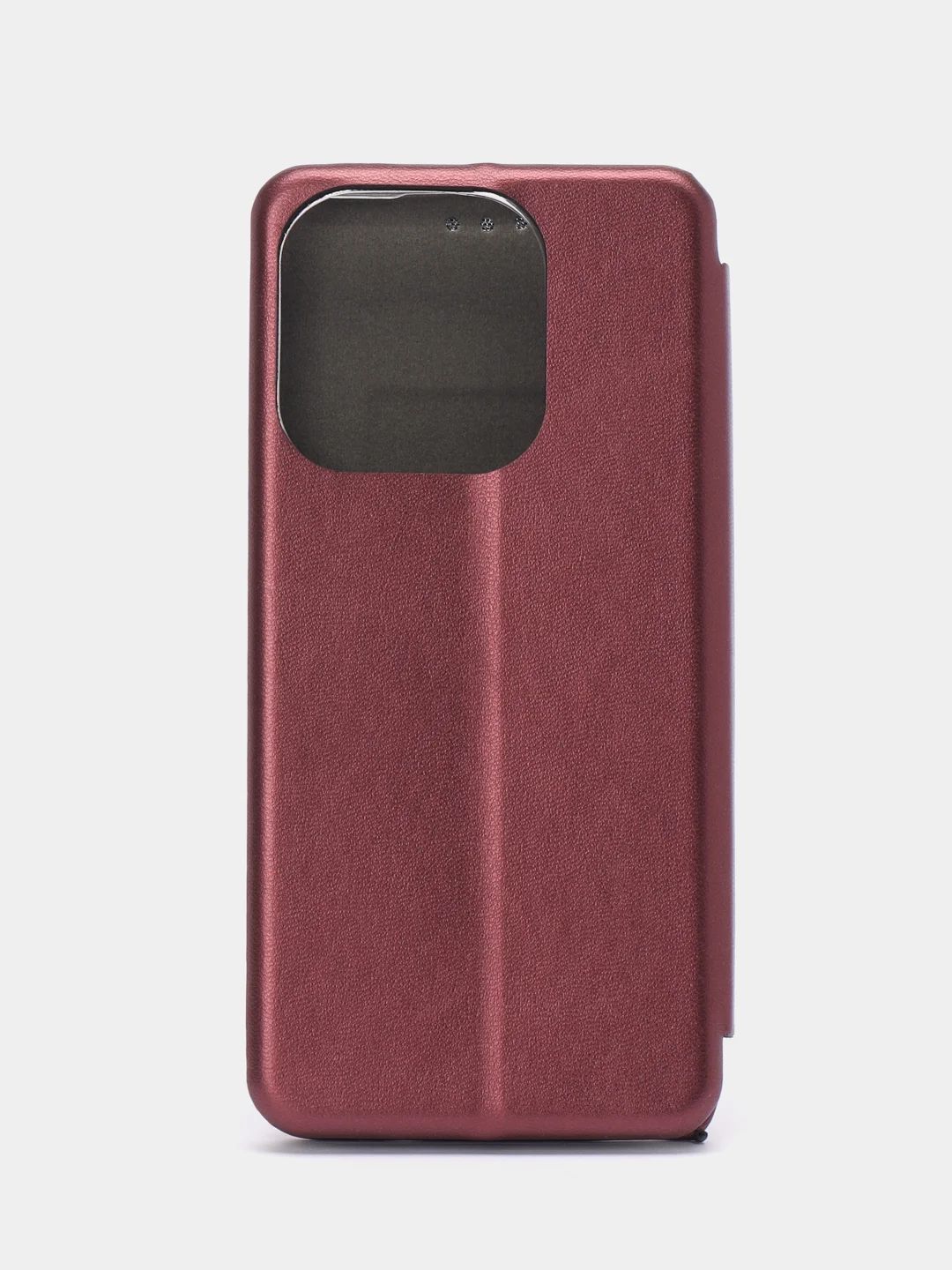 Багровый чехол-книжка для Tecno Spark Go 2023 / Infinix Smart 7 / Smart 7 Plus / Tecno Pop 7 Pro
