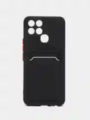 Черный силиконовый чехол для Infinix Smart 6 (Инфиникс Смарт 6)