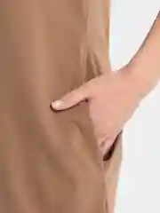 Медный платье женское домашнее с капюшоном,  хлопок