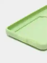 Зеленый чехол для Samsung Galaxy S21 FE, S21FE (Самсунг Галакси С21 ФЕ, С21ФЕ), силиконовый