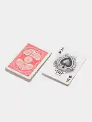 Красный игральные карты пластиковые, пластиковое покрытие 36 и 54 шт