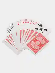 Красный игральные карты пластиковые, пластиковое покрытие 36 и 54 шт
