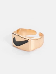 Кольцо-печатка с логотипом Nike, Найк, регулируемое