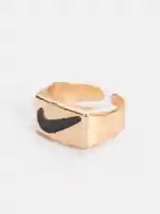 Кольцо-печатка с логотипом Nike, Найк, регулируемое