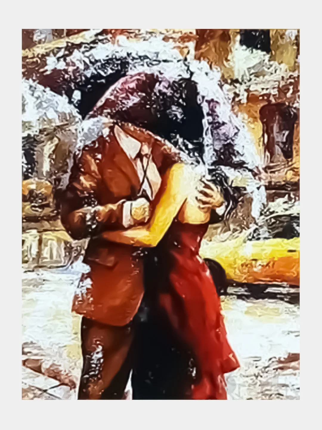 Серый алмазная мозаика, картина из страз, без подрамника, 45 x 55