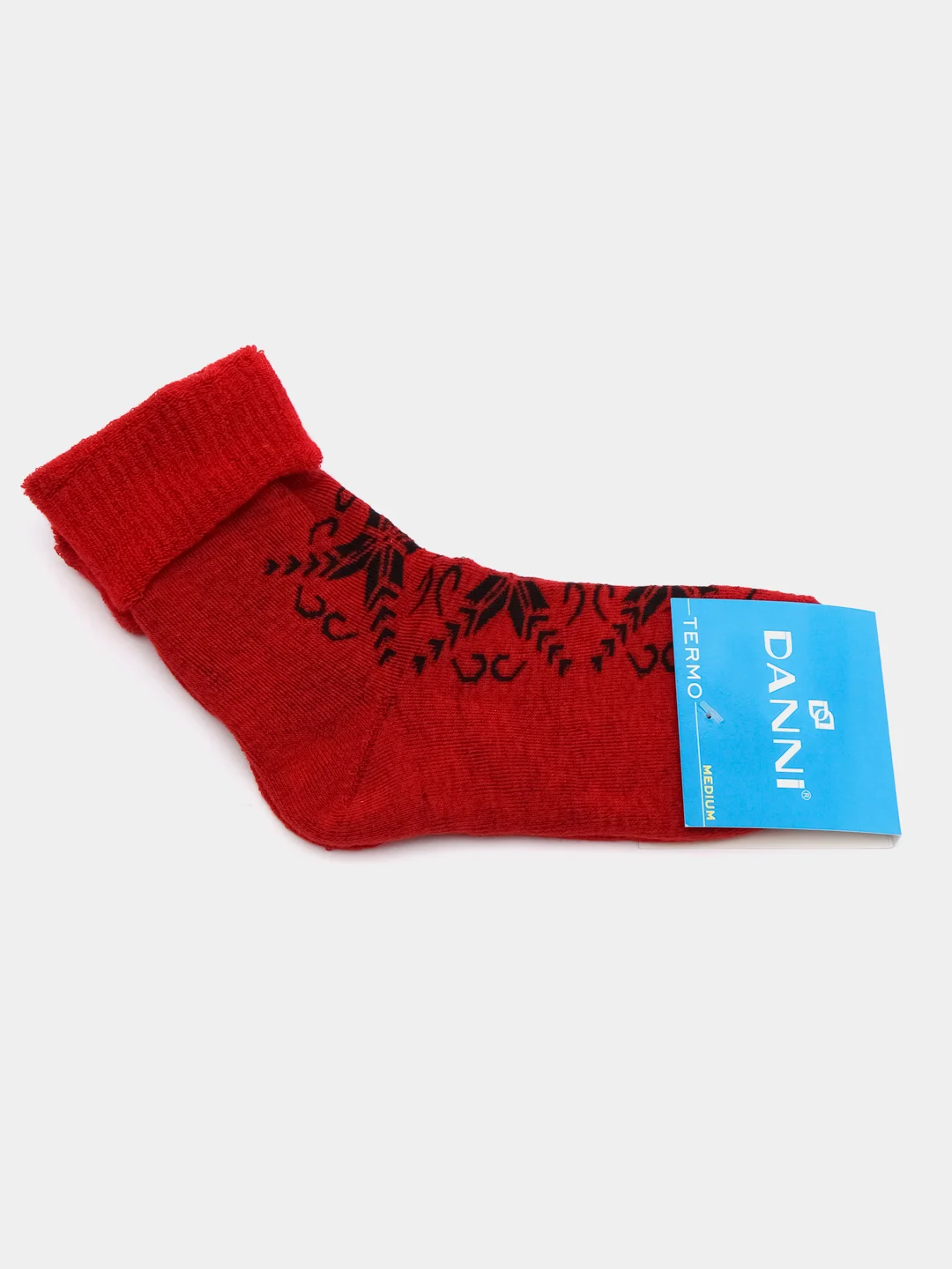 Бордовый носки теплые женские Danni Termo Medium