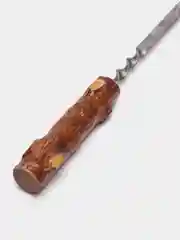 Шампур с деревянной ручкой