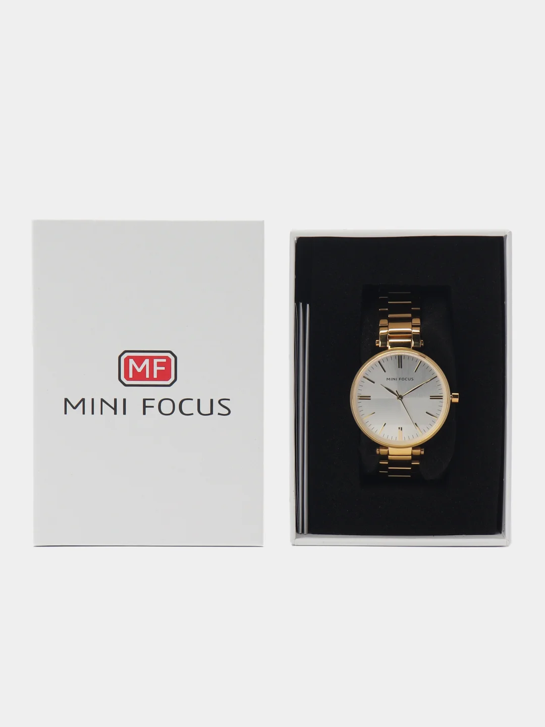 Золотой женские наручные часы Mini Focus MF0265L, в подарочной упаковке