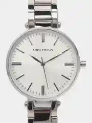 Серебряный женские наручные часы Mini Focus MF0265L, в подарочной упаковке