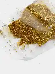 Золотой глиттер 5 штук, 6 штук